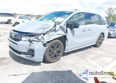 2025 Honda Odyssey Sport-L from USA, damaged, VIN 5FNRL6H74SB052707